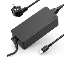 65W USB C Lenovo Laptop Charger laptoplader geschikt voor Lenovo Thinkpad X1 Carbon | T14 T15 T480 T490 T580 T590 E480 E490 Chromebook C330 S330 100e 300e 500e Yoga laptop-oplader USB C