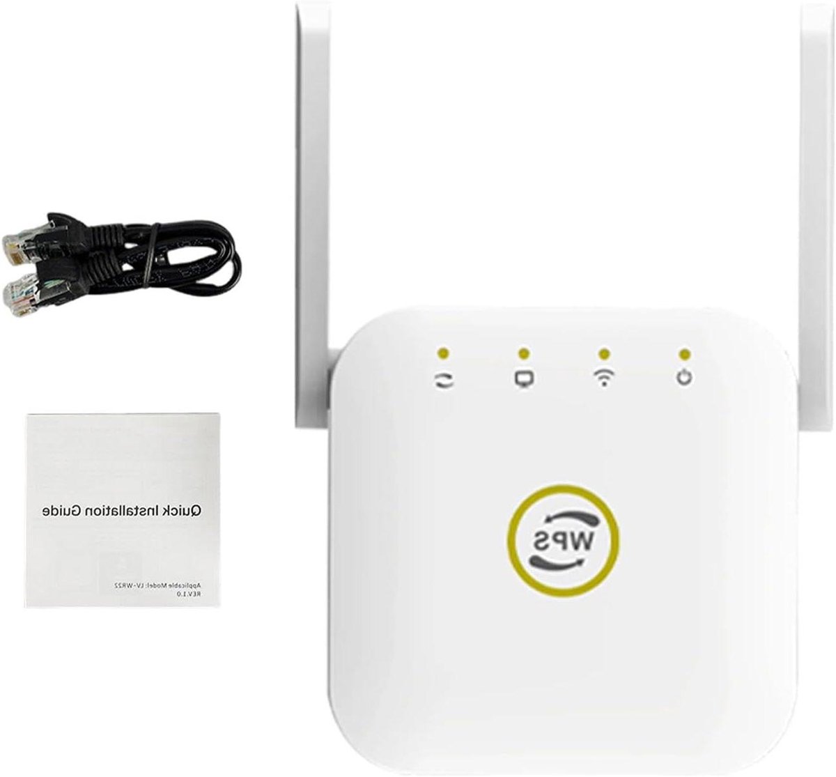 Wifi Versterker - Wifi Repeater Signaalversterker - Internet Uitbreiden - Draadloze Uitbreiding Dubbele Modus