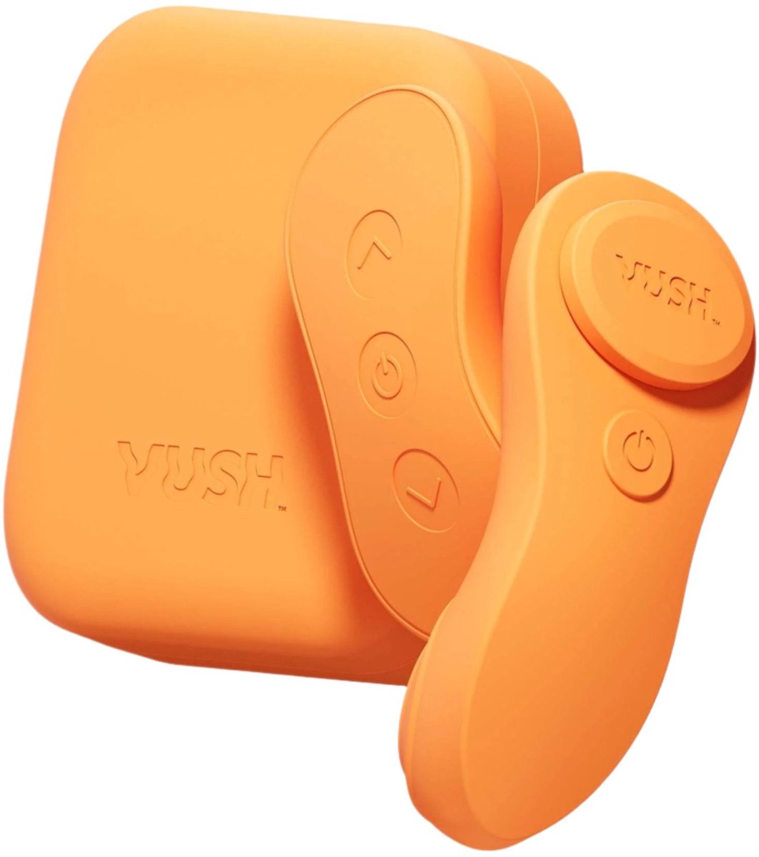 Vush - Luna Draagbare Vibrator - Panty Vibrator - Met Afstandsbediening - Oranje