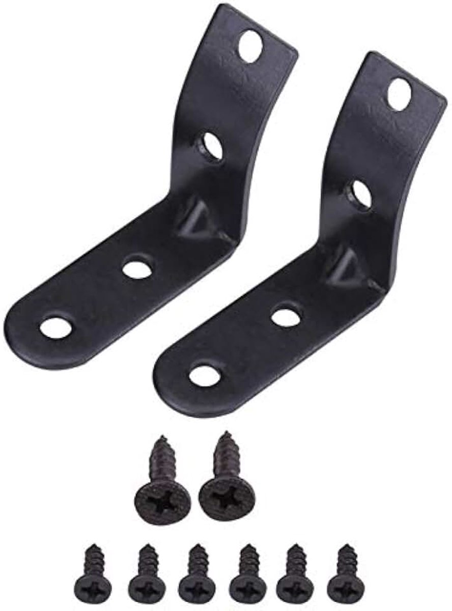 Zwart handschoenenvak scharnier reparatieset scharnier houder Fix Kit reserveonderdeel,SI-AT11003 Onderhoudsgereedschap