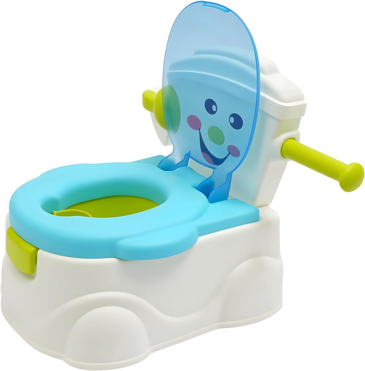 Kleuterpotje - ergonomische hoogte 19 cm - mobiel toilet met papierhouder - stimuleert zelfredzaamheid - SnelShoppen