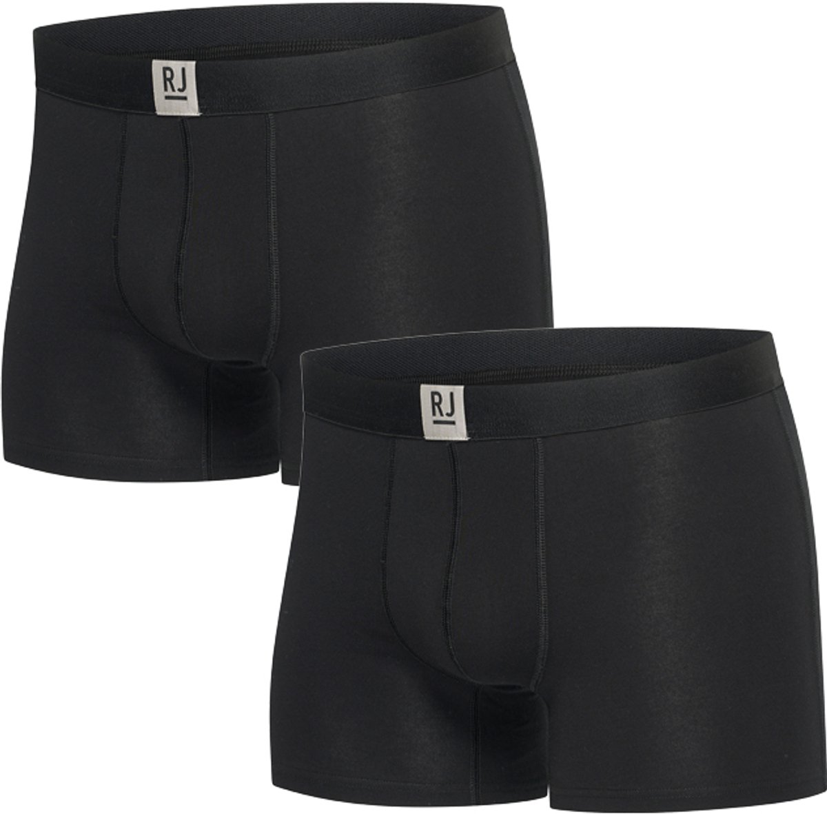 RJ Everyday 2-Pack Eindhoven Heren Boxershort Zwart L