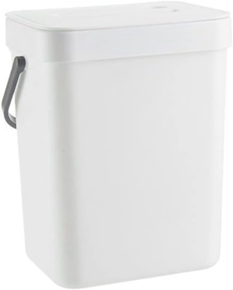 Gemakkelijke Schoonmaak Compostbak voor Keuken, Ideaal voor Etenresten, Afvalscheiding en Duurzaam Gebruik met Handvatten en Deksel