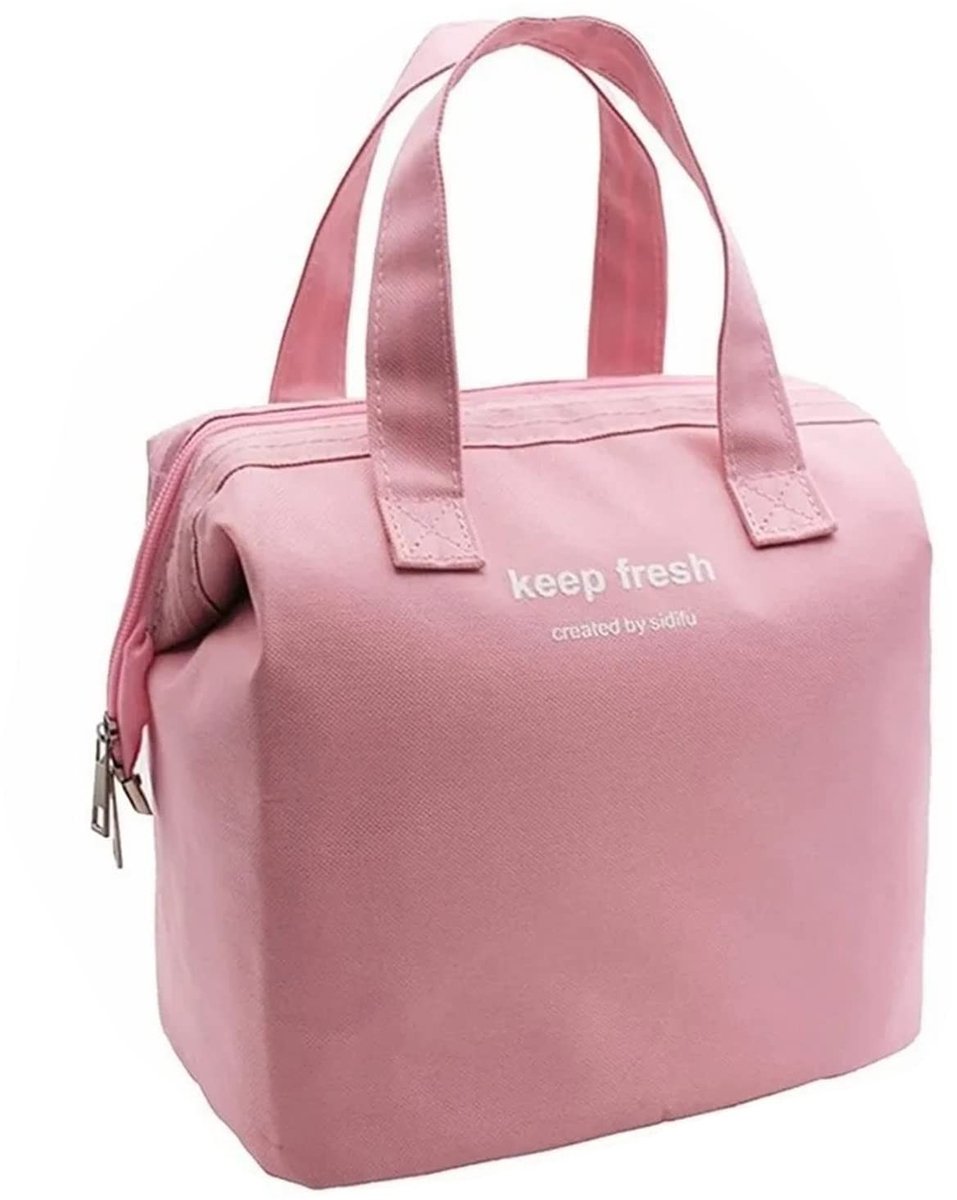 Dailygoods- Lunchtas Geïsoleerd - Oxford-stof - Draagbaar - Meerdere Zakken - Duurzaam - Compact en gemakkelijk te wassen - Lunchbox