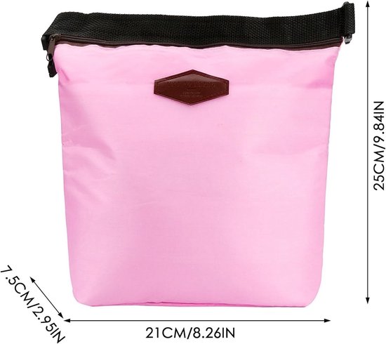 Kleine Koeltas 4 Liter - Opvouwbare Thermotas met Ritssluiting — afbeelding 4