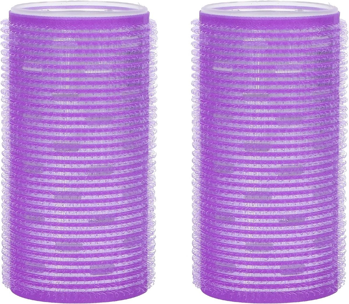 Set van 2 Zelfklevende Haarrollers voor Volume en Krullen, Geschikt voor Kort en Halflang Haar