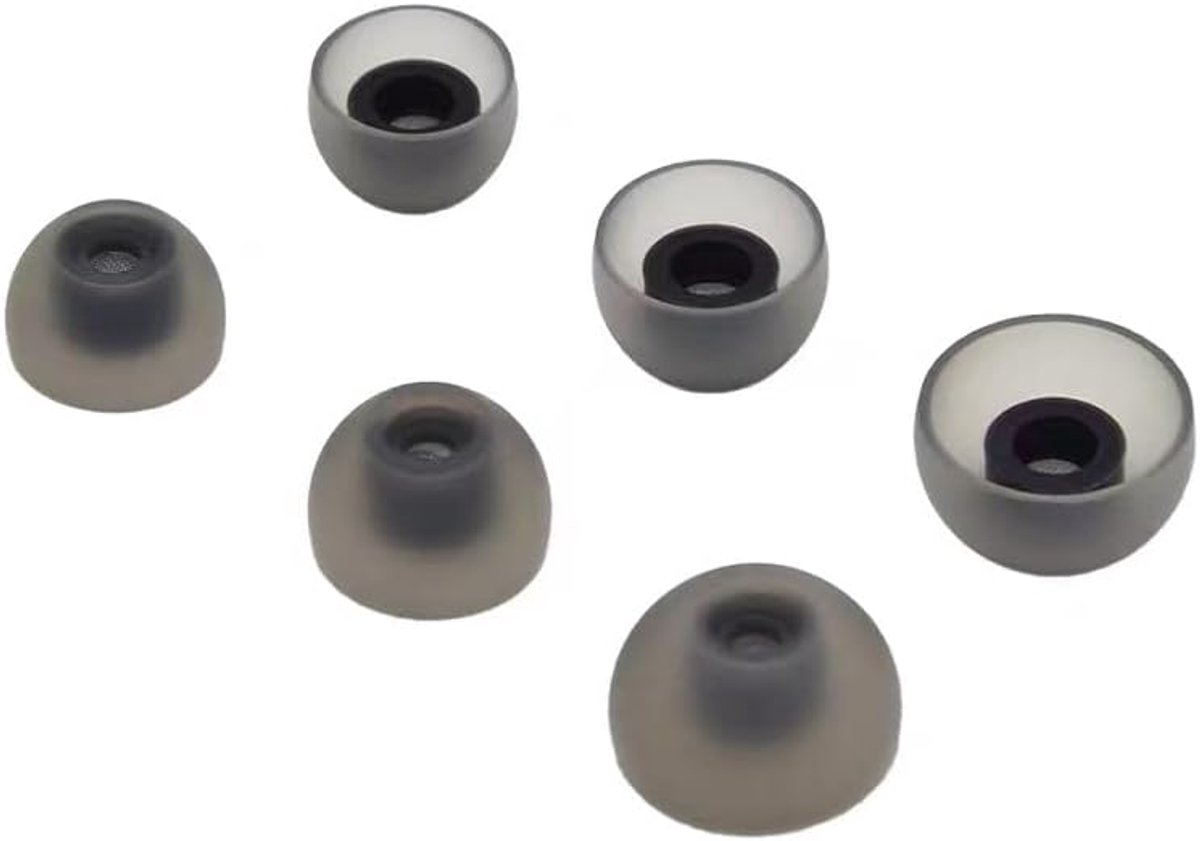 Thijox - 3 Paar Ultra Comfort Oordopjes voor Galaxy Buds2 - Vervangende Siliconen Oorknoppen - Hoofdtelefoon Accessoires - Perfecte Pasvorm en Zacht C