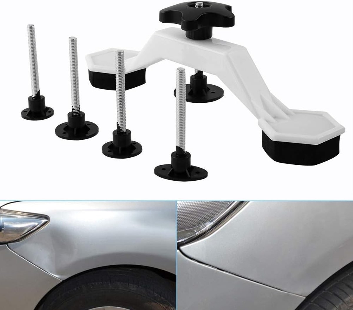 Betrouwbare Dentschade Herstelset voor Voertuigen, Motoren en Koelkasten - Heavy Duty Reparatietool voor Effectieve Dentschade Verwijdering