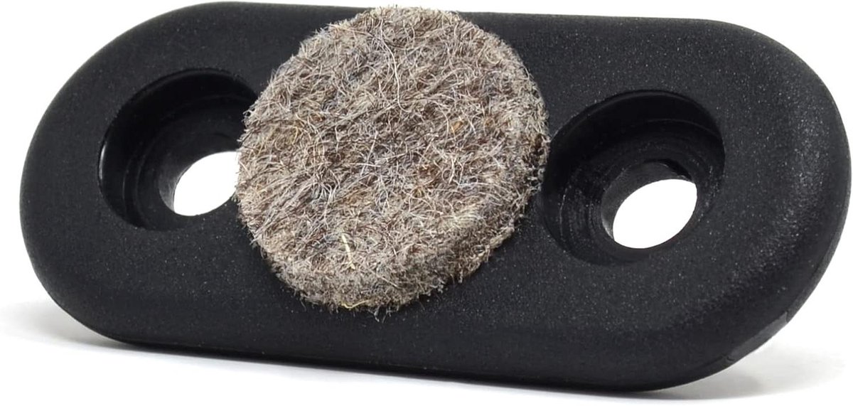 Viltglijders Stoelpoot - Vloerbeschermers Rond - Meubels Verplaatsen - Robuuste Bescherming - 25-32 mm - Grijs