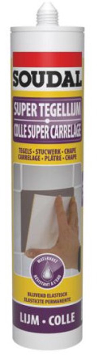 Soudal super tegellijm 24a 310ml
