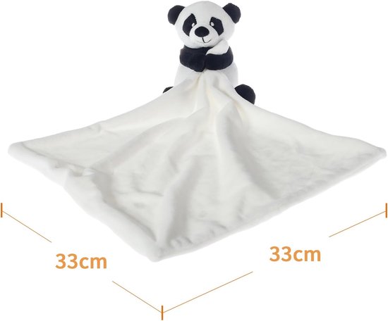Zacht Knuffeldoek Panda Troostknuffel voor baby's - Comfortabel en Wasbaar van Merkloos — afbeelding 4