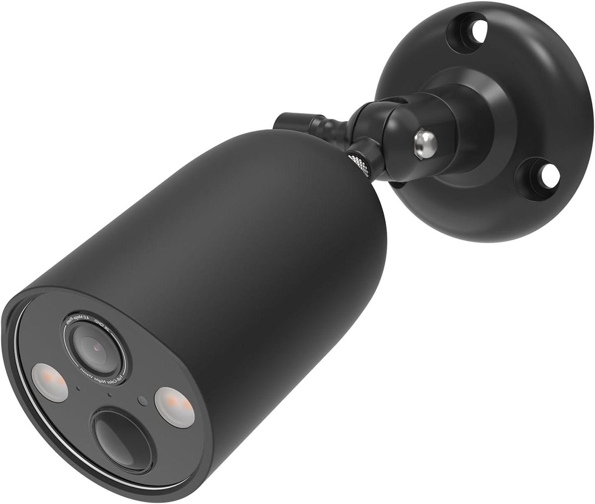 Beschermhoes Camera - Bevestiging Set - Buiten Beveiligen - Verstelbare Hoek - 9x8x7 cm - Zwart