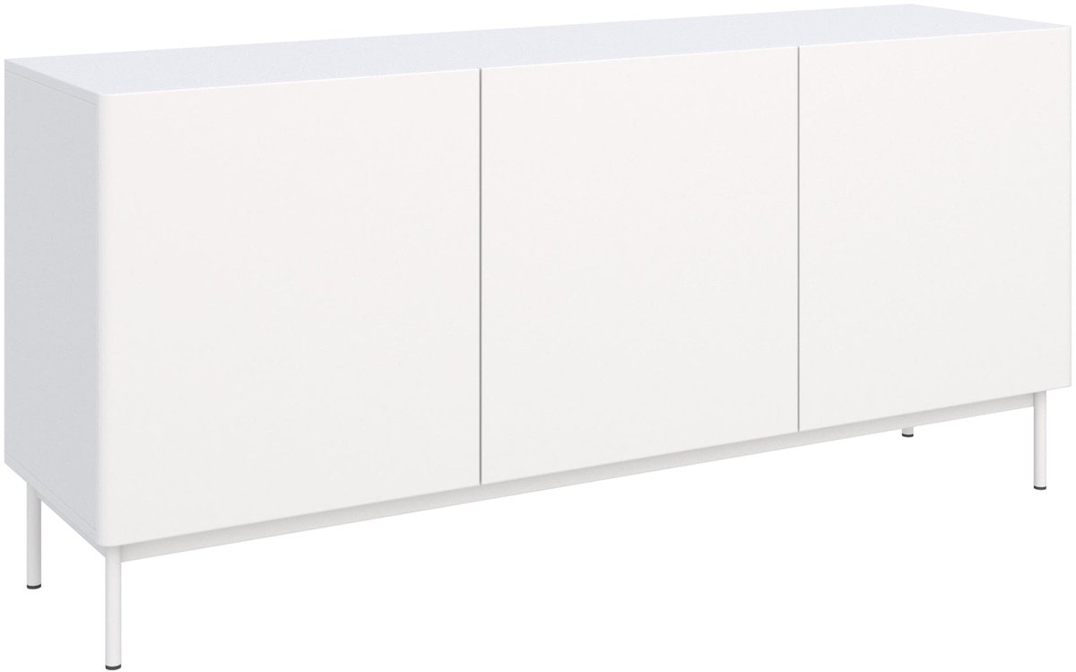 Selsey Olio – TV-meubel met 2 deuren - Zwart - 175cm