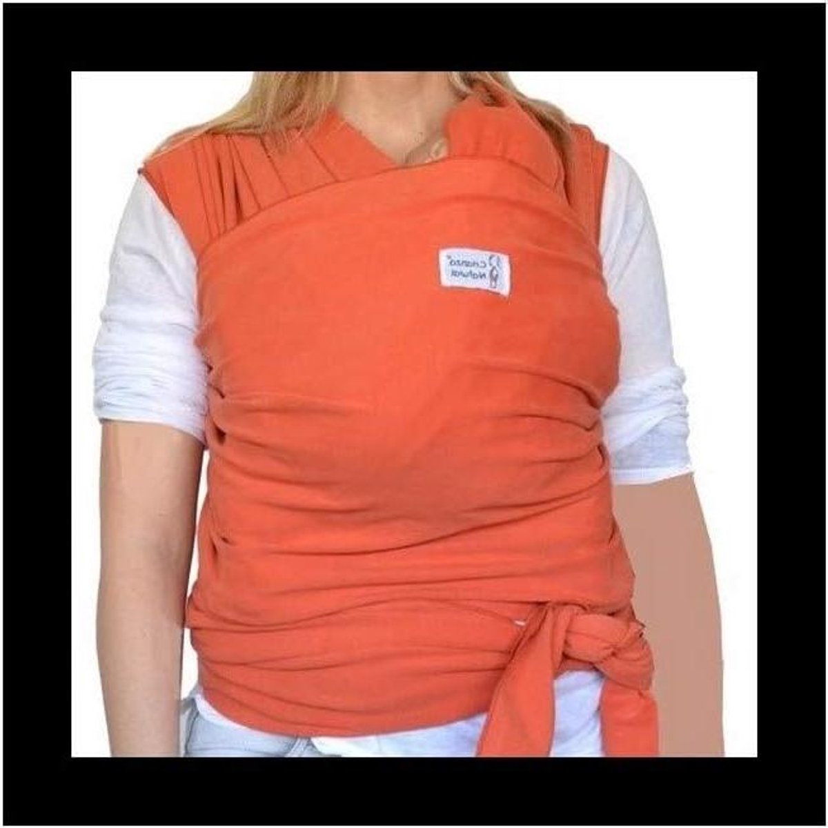 Draagdoek Elastisch - Baby Sjaal - Baby Dragen - Natuurlijk Materiaal - Tot 10kg - Koraal
