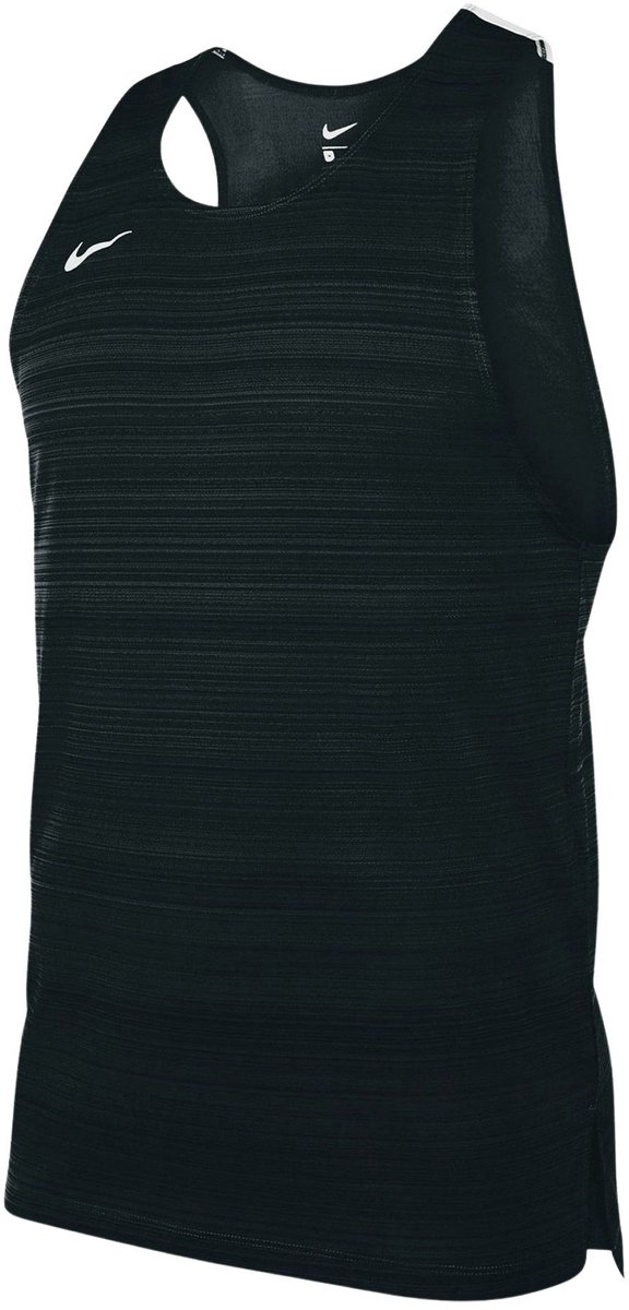 Nike Dry Miler Tanktop Heren Zwart