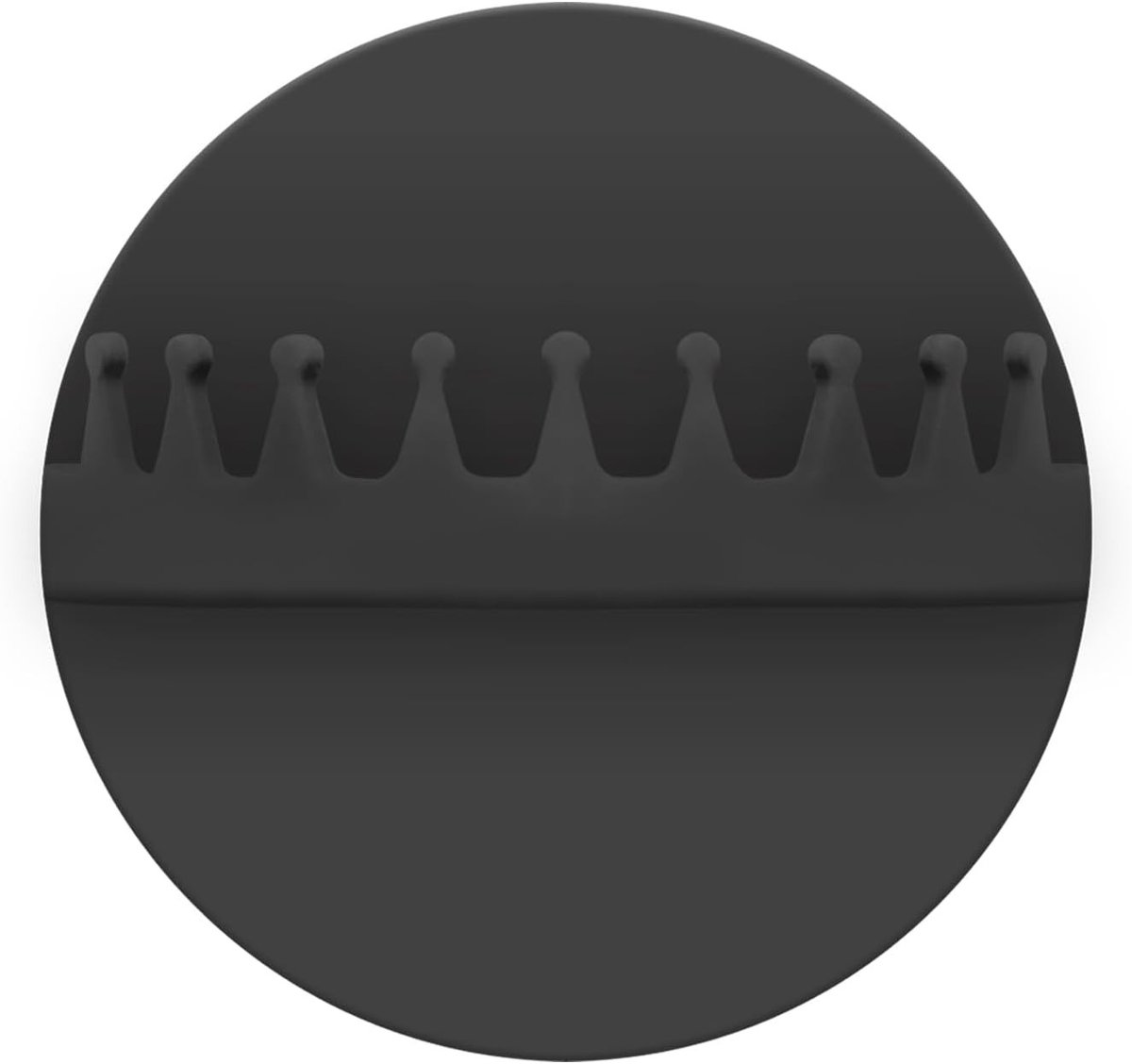 Haarvanger met zuignap voor wandmontage, silicone materiaal, doucheafvoerbeschermer, herbruikbaar, voorkomt verstoppingen in badkuipen en douches.