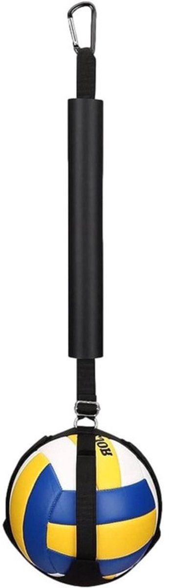 Volleybal Spiking Trainer - Slagvaardigheid Trainer - Sportvaardigheden Verbeteren - Zweetabsorberend Materiaal - Verstelbaar 76-89cm - Zwart