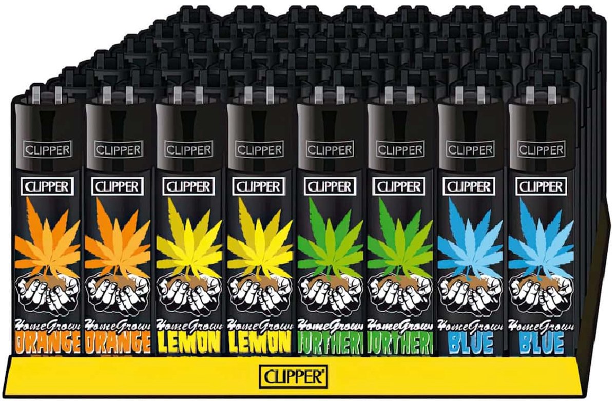 Clipper Classic Large Aanstekers "Homegrown" (4 stuks)