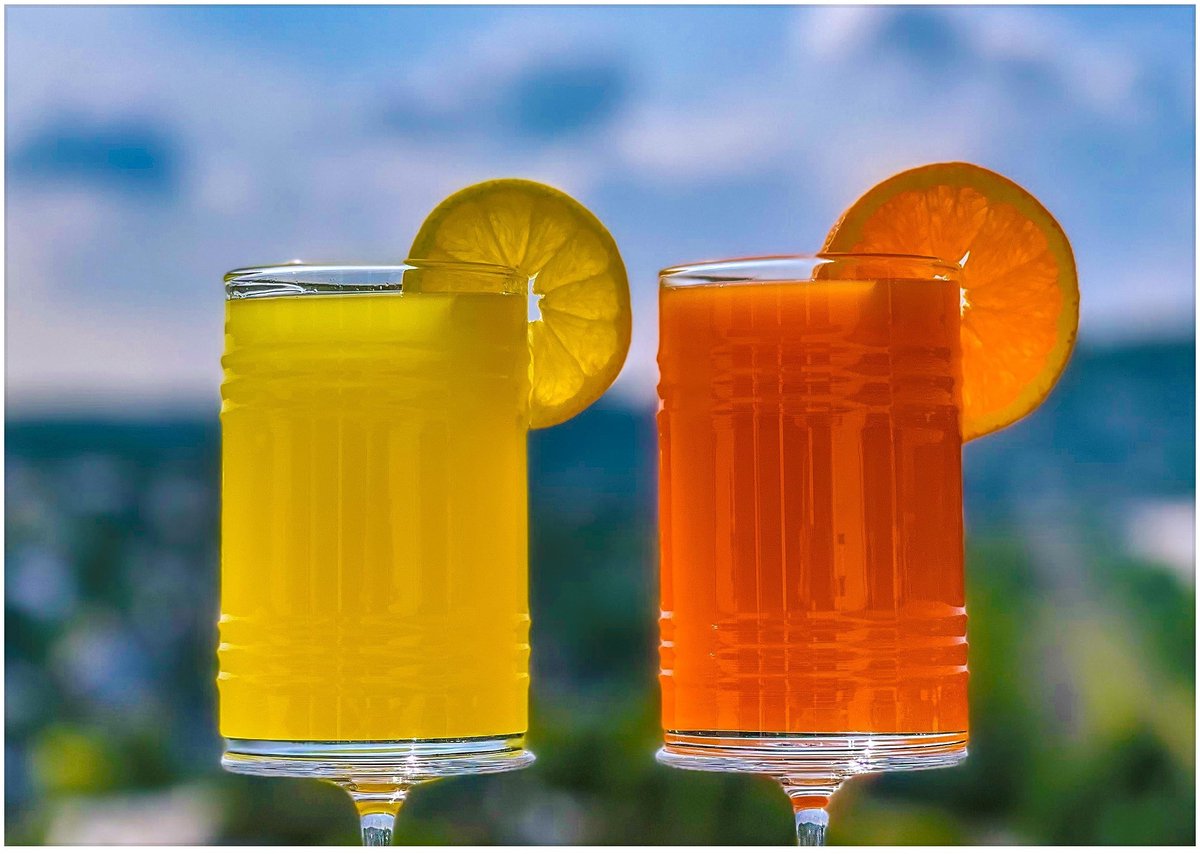 Tiki Long Drink Glazen - Set van 4 - 590 ml - Geschikt voor Vaatwasser