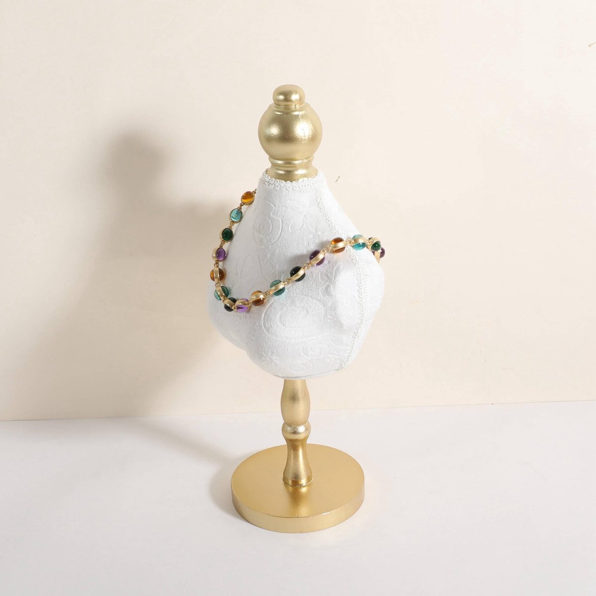 Mannequin Sieradenhouder - Wit - 35 cm hoog