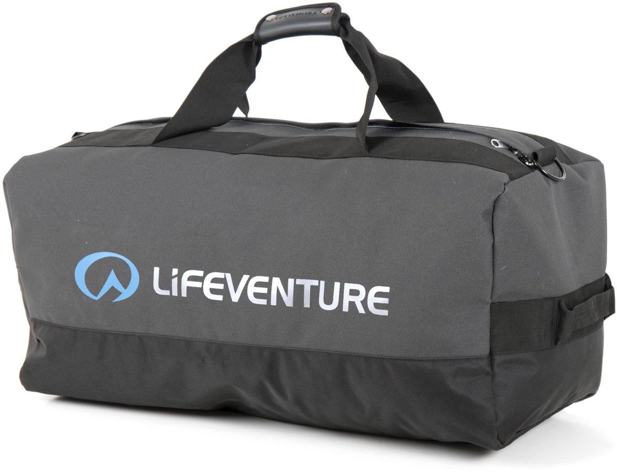 Expedition Duffel Bag - 100L - Robuust en Opvouwbaar - Zwart/Charcoal