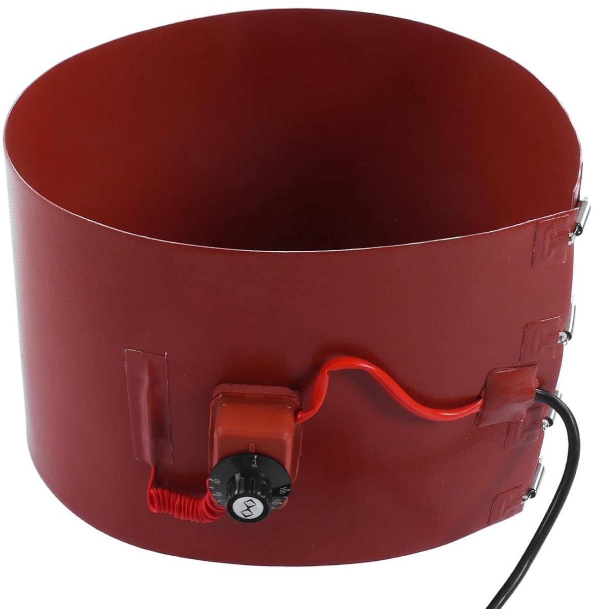 Thermostaatgestuurde Barrel Heater voor 50L vaten, 1200W olie tank verwarming, 30-150°C, 250 mm x 1140 mm, ideaal voor industriële toepassingen en efficiënt verwarmen