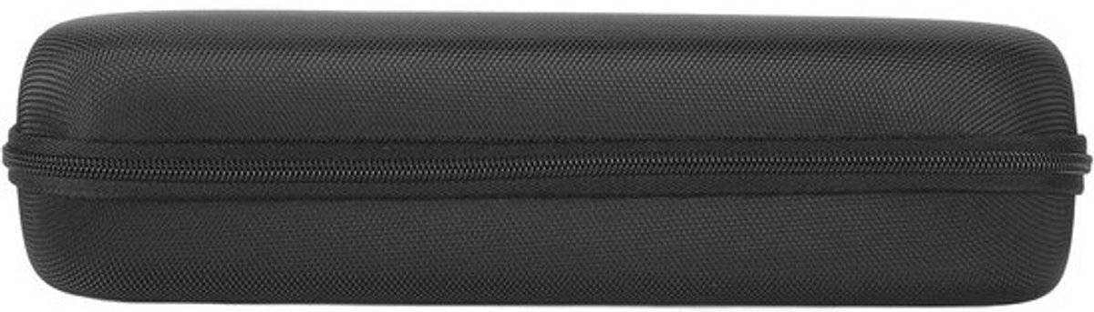 Tandenborstel etui - Reisdoosje - Opbergen onderweg - Harde schaal bescherming - 27 cm - Zwart
