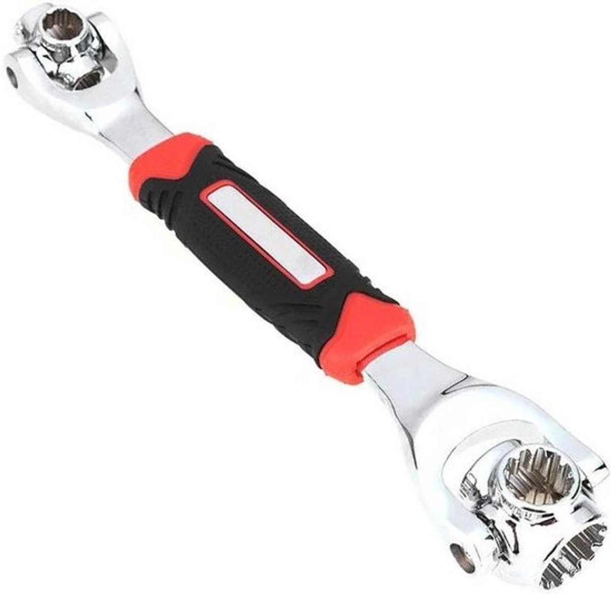Universele Dopsleutel - Multifunctionele Sleutel - Reparatie Klussen - 360 Graden Draaikop - 48 in 1 - Rood