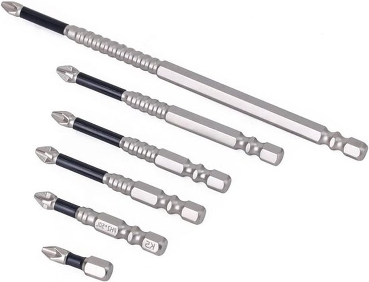 Complete Torx Schroevendraaier Bit Set met Magnetische Bits - 6-delige Set voor Precisiewerk en Onderhoud