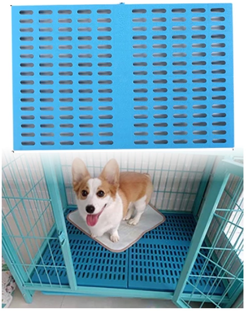 Kunststof Rooster Mat - Bodembedekking voor Honden- en Konijnenhokken