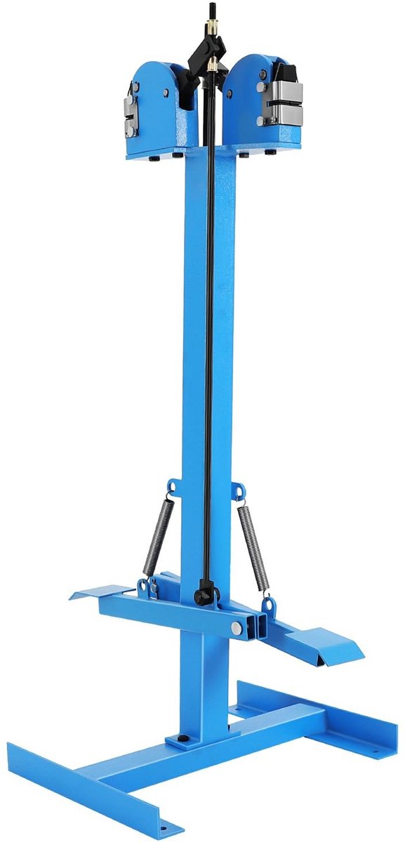 Expansiemachine - 2-in-1 voor Handmatig Vlakmaken en Krammen - Blauw