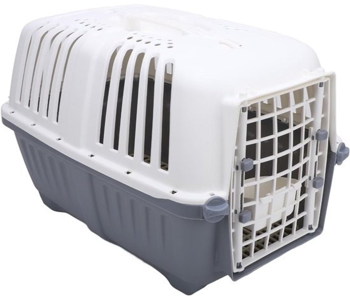 Huisdier Draagtas - Dierenvervoerder Kennel - Reizen met Huisdier - Lichtgewicht Ontwerp - 47x31x32 cm - Grijs