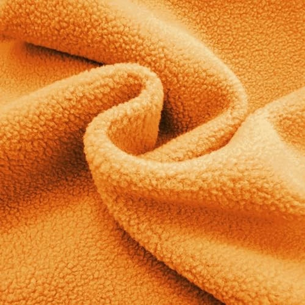 6-delige Fleecedeken Set - Lichtgewicht en Comfortabel - Oranje