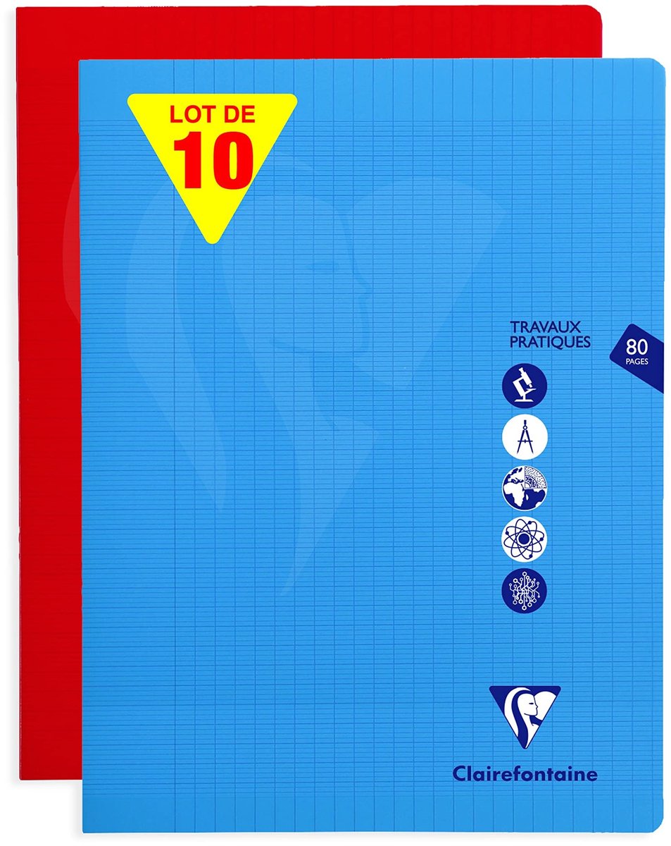 Set van 10 Schriften - 24 x 32 cm - Assortiment