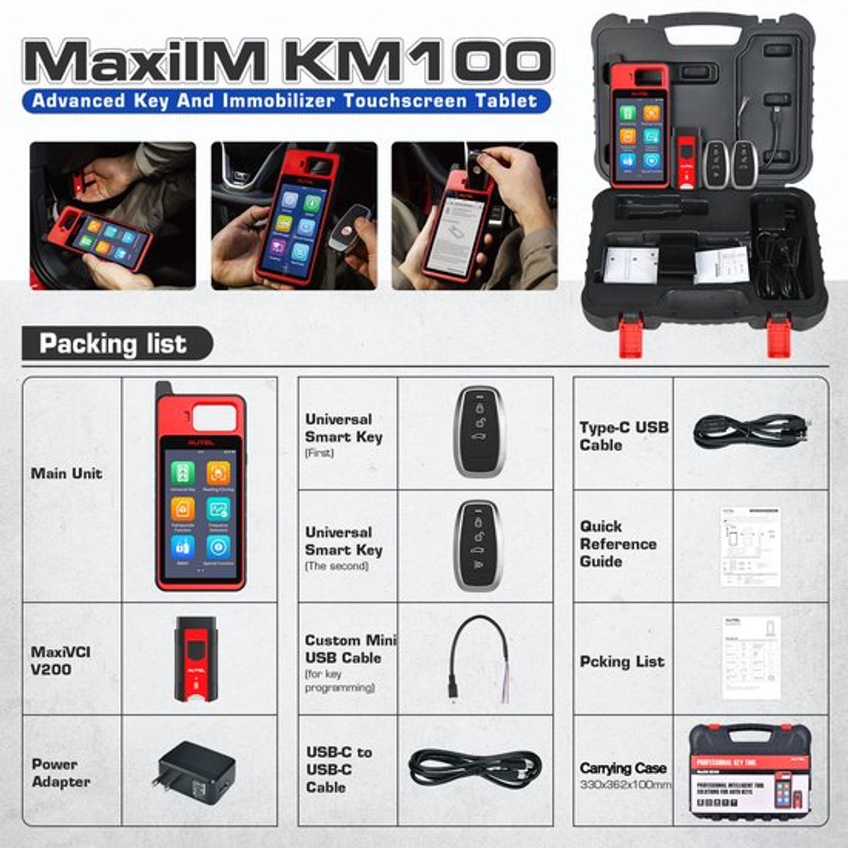Sleutelprogrammeerapparaat - Draadloos - Bluetooth En WiFi - Voor Autosleutels - Inclusief Batterijen