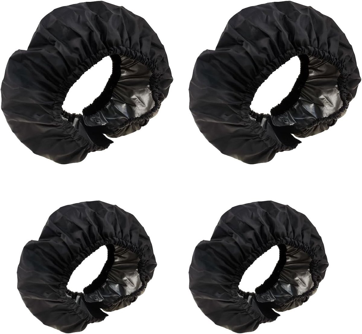 Set van 4 Wielenhoezen voor Kinderwagens, Bescherming tegen Stof, Waterdicht en Vuilafstotend, Accessoires voor Kinderwagenwielen
