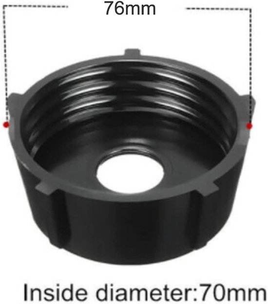 Vervangende Blender Jar Basis met Rubber O-ringen en Schroefdop voor Optimale Prestaties en Duurzaamheid — afbeelding 2