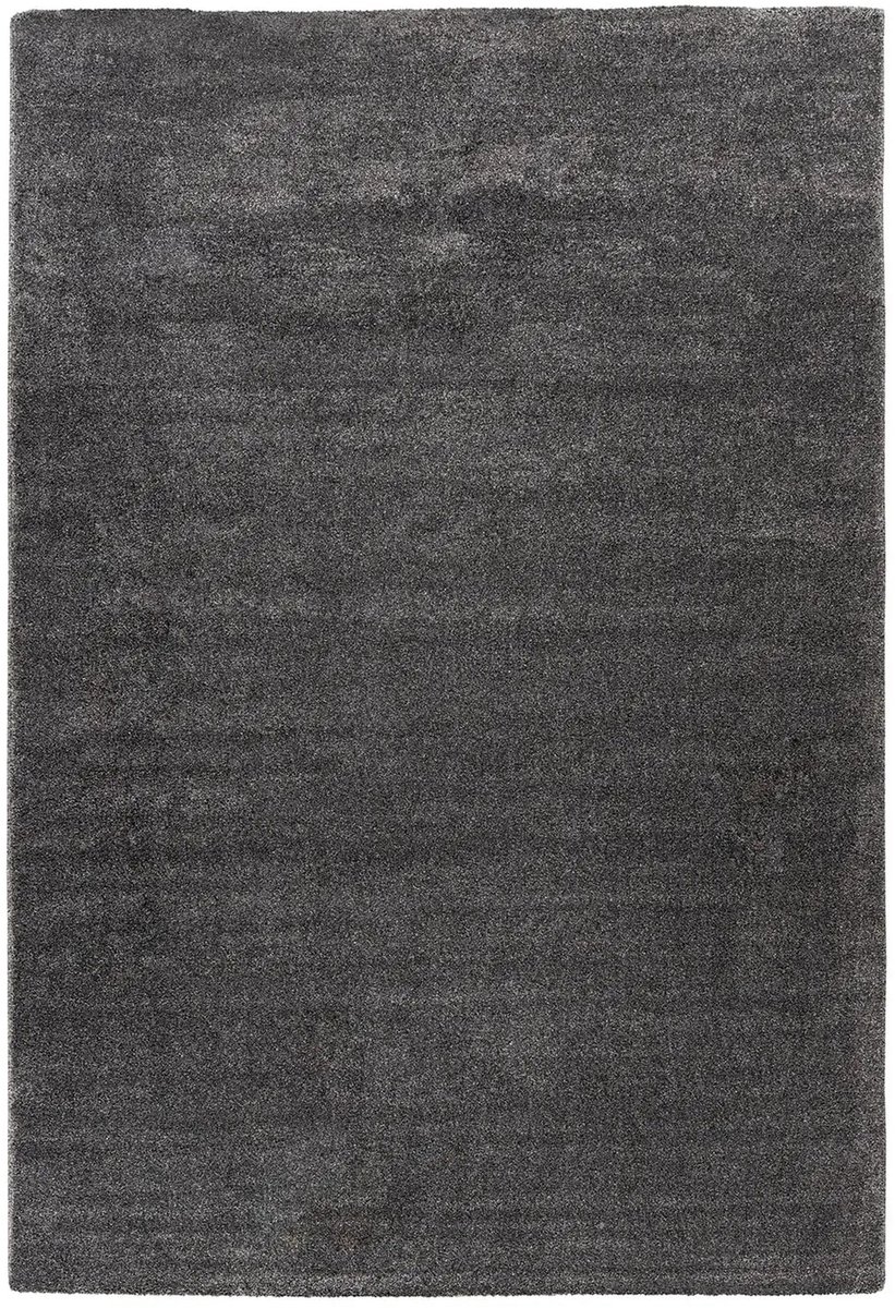 Dutch XXL Hoogpolig Vloerkleed | Tapijt | Nila | Uni | Antraciet | 120x170 cm
