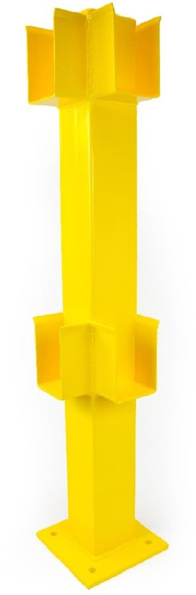 Modulaire Veiligheidshek - Geel - Voor binnengebruik - Staal