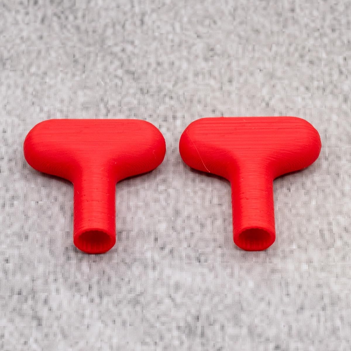 Set van 2 Vervangende Sleutels - Rood - Voor Schell Polar 2