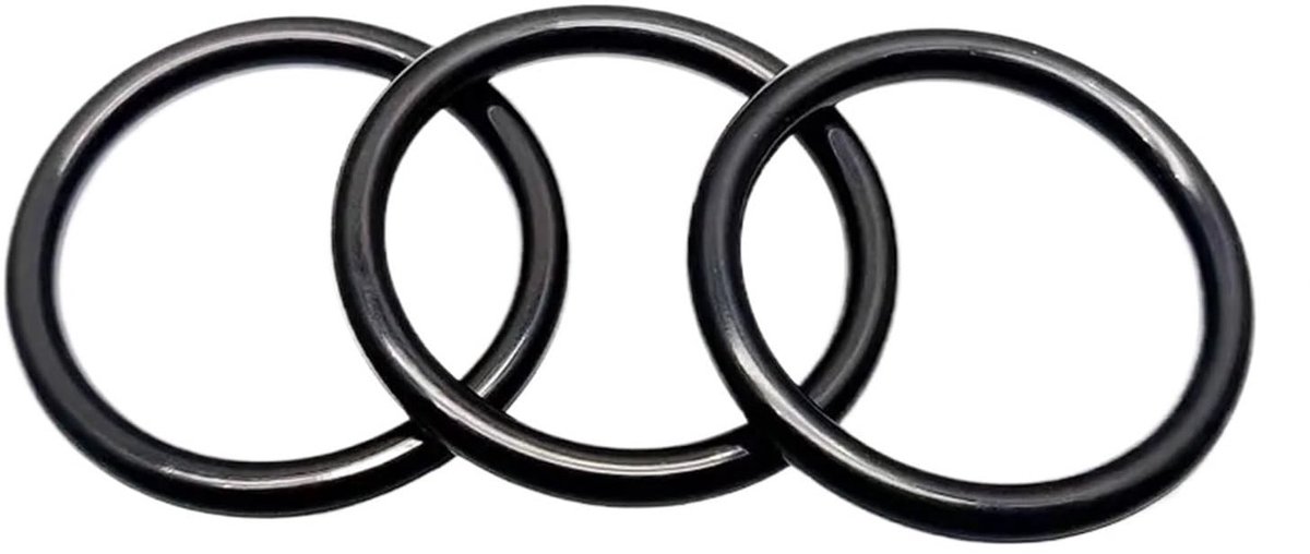 Rubberen O-ring afdichting CS 1,9 mm - 10 stuks