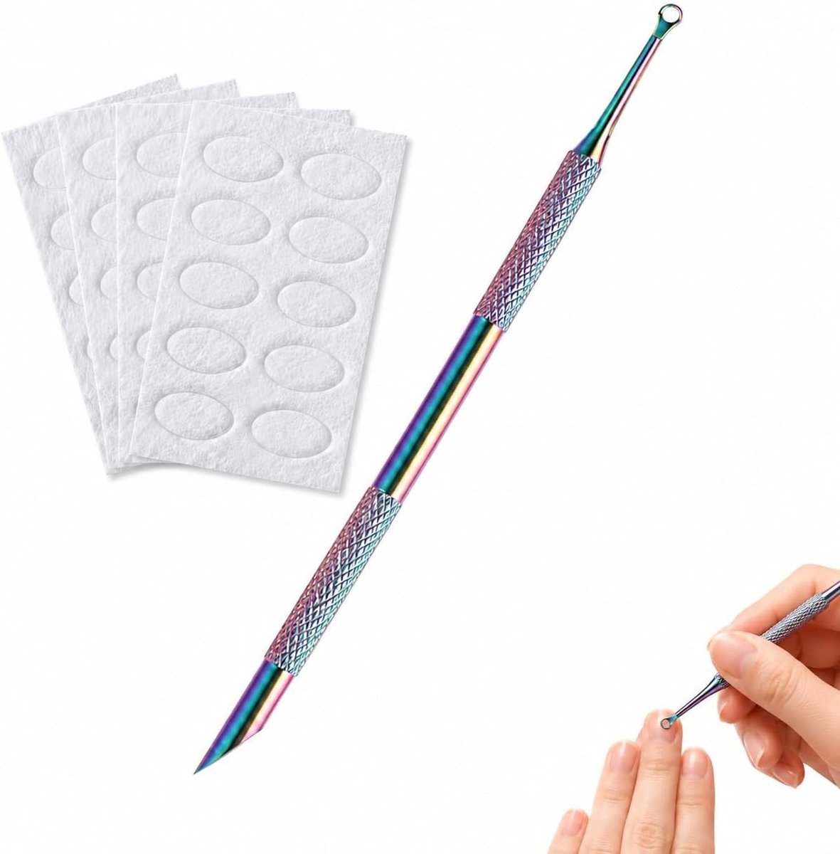 Professionele Set van 10 Keramische Nagelboor Bits voor Gel en Acryl, Ideaal voor Manicure en Pedicure Thuisgebruik, Perfecte Cadeaus voor Nagelverzorging