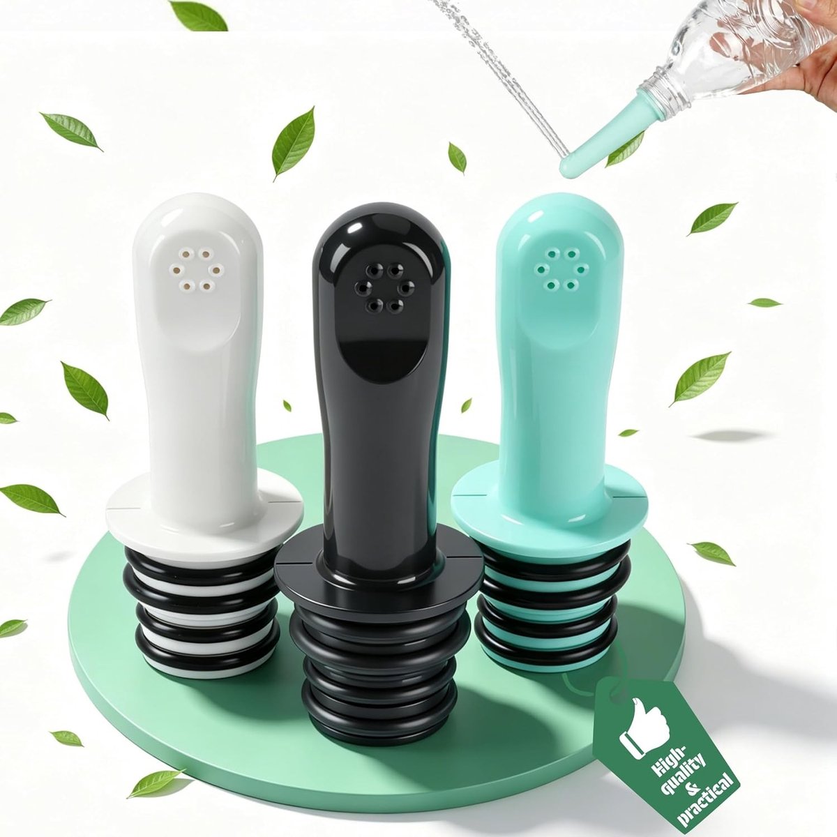 Draagbare Bidet Set voor Reis - Handdouche voor Hygiënische Reiniging van Intieme Gebieden - Compacte Toilet Bidet voor Camping en Reizen