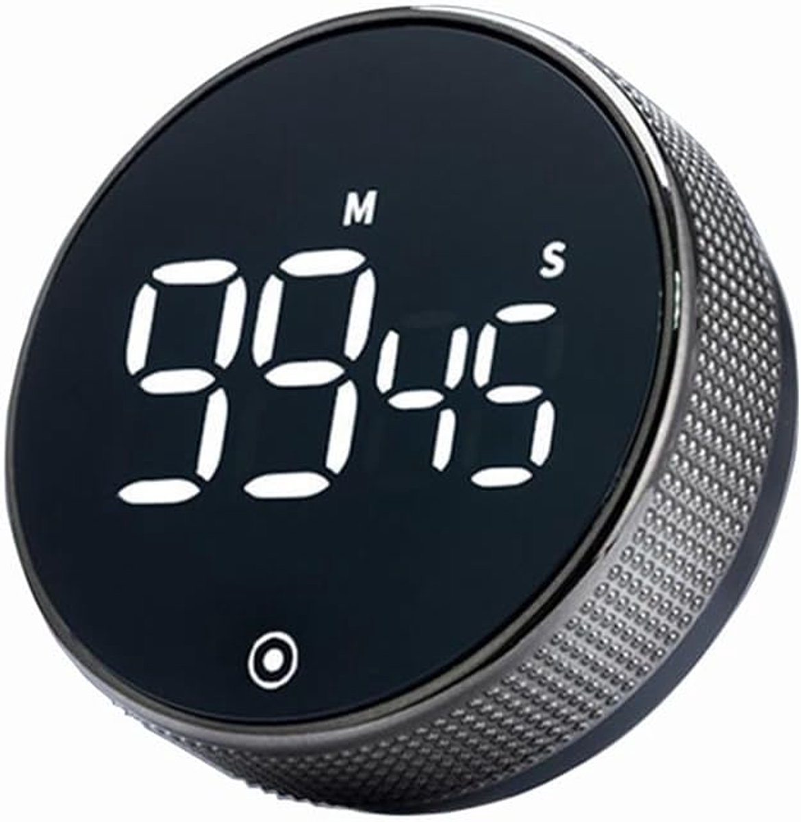 SnelShoppen - Digitale Kookwekker met LED-display, Magnetisch, Compact, Stil Mechanisme, Eenvoudige Bediening, Zwart - Ideaal voor Keuken, Kantoor en