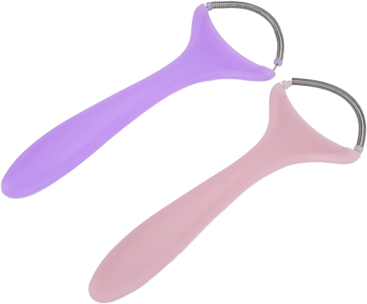 SnelShoppen - 2pcs Threading Haarverwijdering - Spring Facial Hair Remover Tool - Epilator voor Vrouwen - Voor Bovenlip, Kin, Wangen en Hals - Ergonom