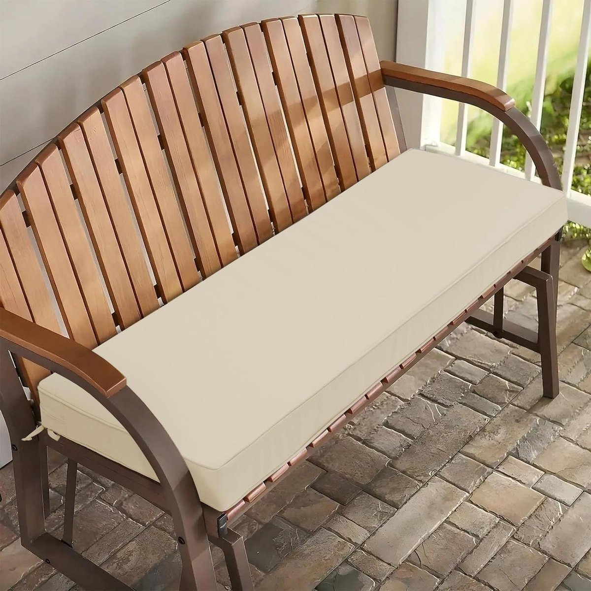 Tuinkussen Bank - Zitkussen Buiten - Comfortabel Zitten - Waterafstotend - 110 cm - No. 16