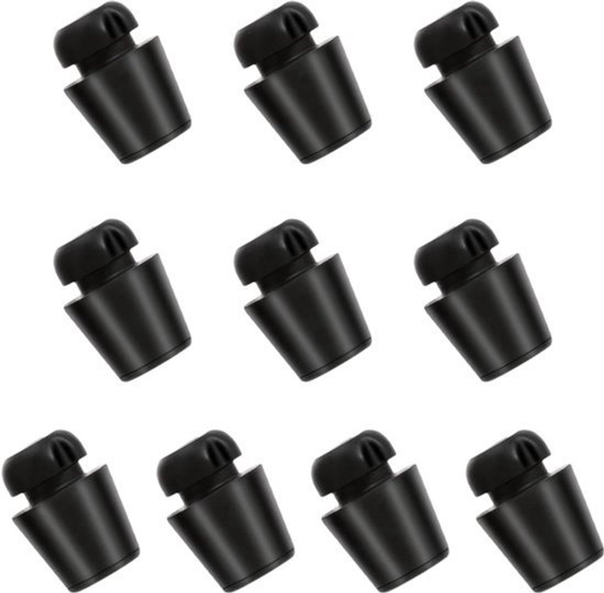 10 stuks rubberen autodeuroverslag bumperstopper voor voor- en achterdeur schokdemper beschermkussen universeel