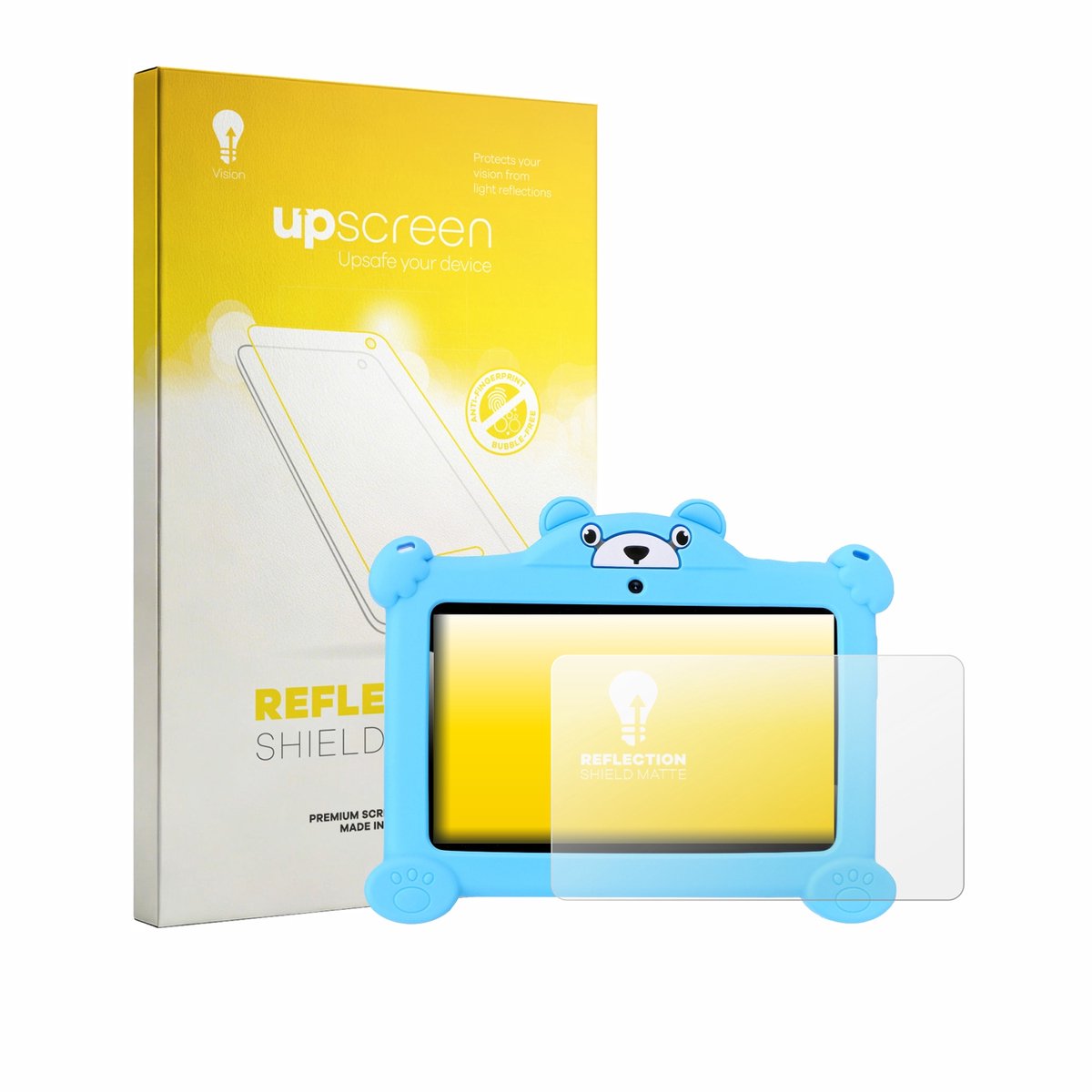 upscreen - Screenprotector voor OYAJIA C88 7" - Folie Beschermfolie anti glare matte