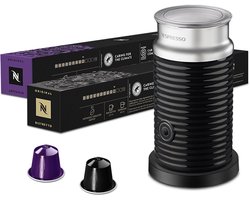 Nespresso - Aeroccino 3 - Melkopschuimer + 20 Nespresso capsules