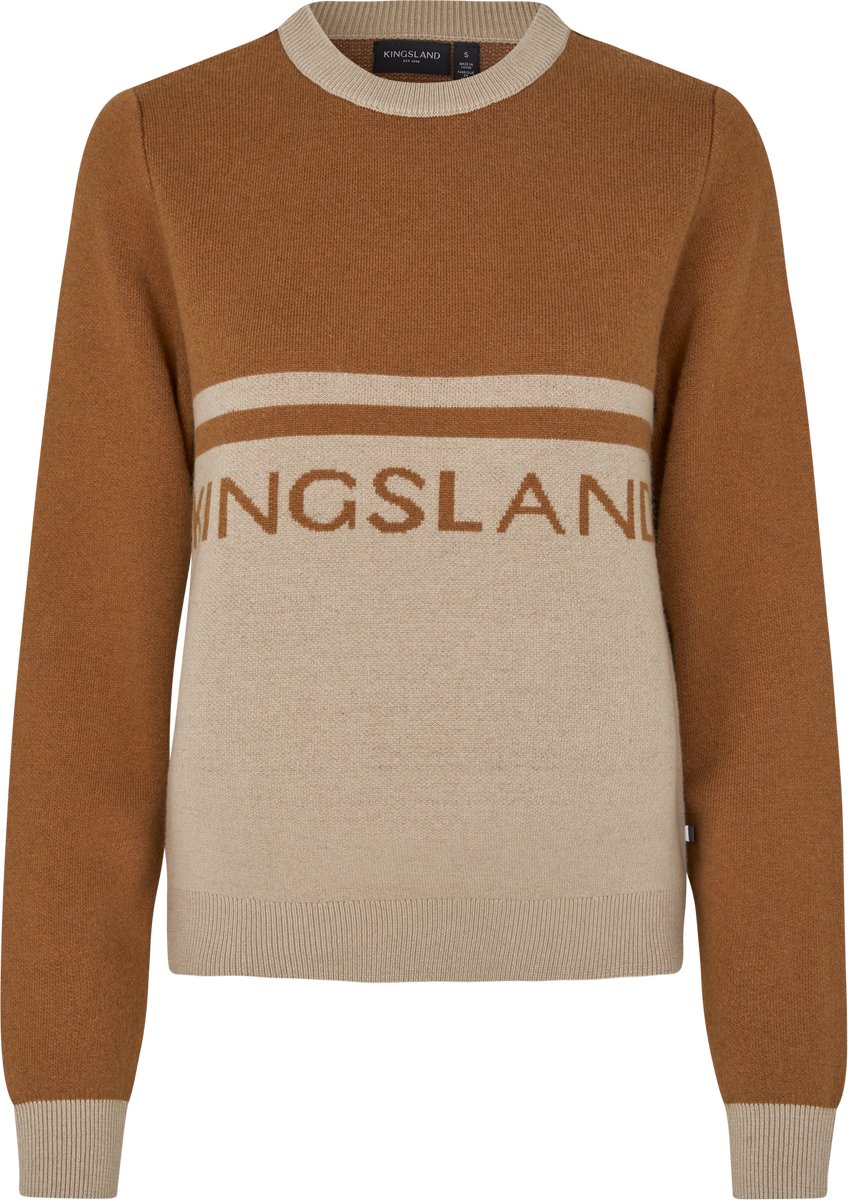 Kingsland FW25 KLMarina Dames Gebreide Pullover Arganolie L